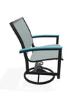 Bazza Sling Swivel Rocker MGP Arm Accents - LOOMLAN - Telescope - Outdoor Accent Chairs