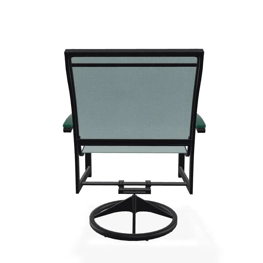 Bazza Sling Swivel Rocker MGP Arm Accents - LOOMLAN - Telescope - Outdoor Accent Chairs