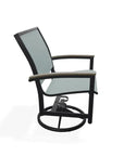 Bazza Sling Swivel Rocker MGP Arm Accents - LOOMLAN - Telescope - Outdoor Accent Chairs