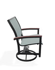 Bazza Sling Swivel Rocker MGP Arm Accents - LOOMLAN - Telescope - Outdoor Accent Chairs