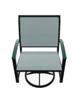 Bazza Sling Swivel Rocker MGP Arm Accents - LOOMLAN - Telescope - Outdoor Accent Chairs