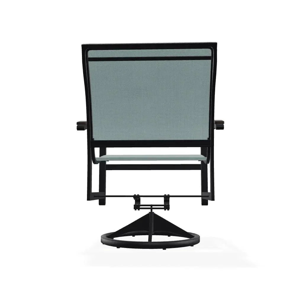 Bazza Sling Swivel Rocker MGP Arm Accents - LOOMLAN - Telescope - Outdoor Accent Chairs