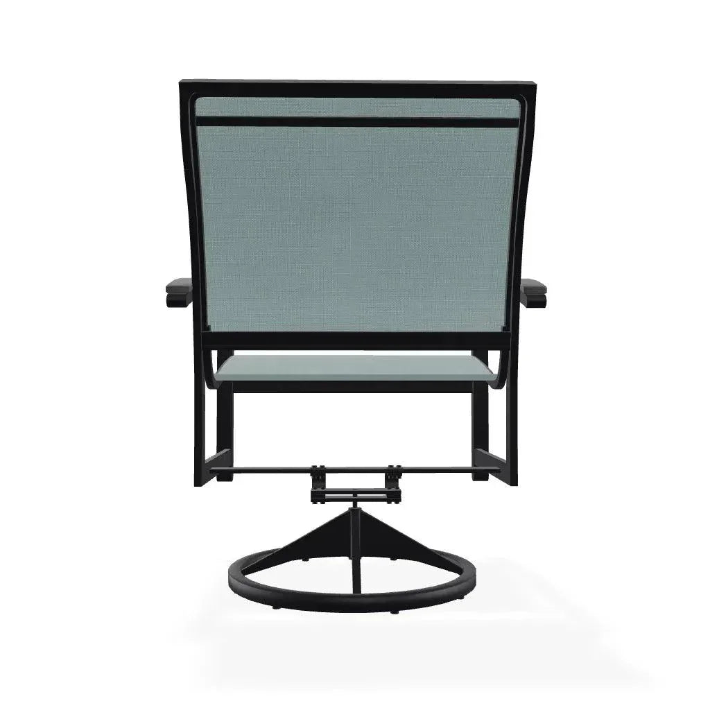 Bazza Sling Swivel Rocker MGP Arm Accents - LOOMLAN - Telescope - Outdoor Accent Chairs
