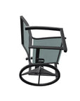 Bazza Sling Swivel Rocker MGP Arm Accents - LOOMLAN - Telescope - Outdoor Accent Chairs