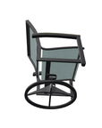 Bazza Sling Swivel Rocker MGP Arm Accents - LOOMLAN - Telescope - Outdoor Accent Chairs