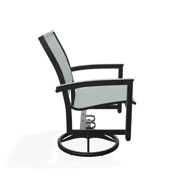 Bazza Sling Swivel Rocker MGP Arm Accents - LOOMLAN - Telescope - Outdoor Accent Chairs