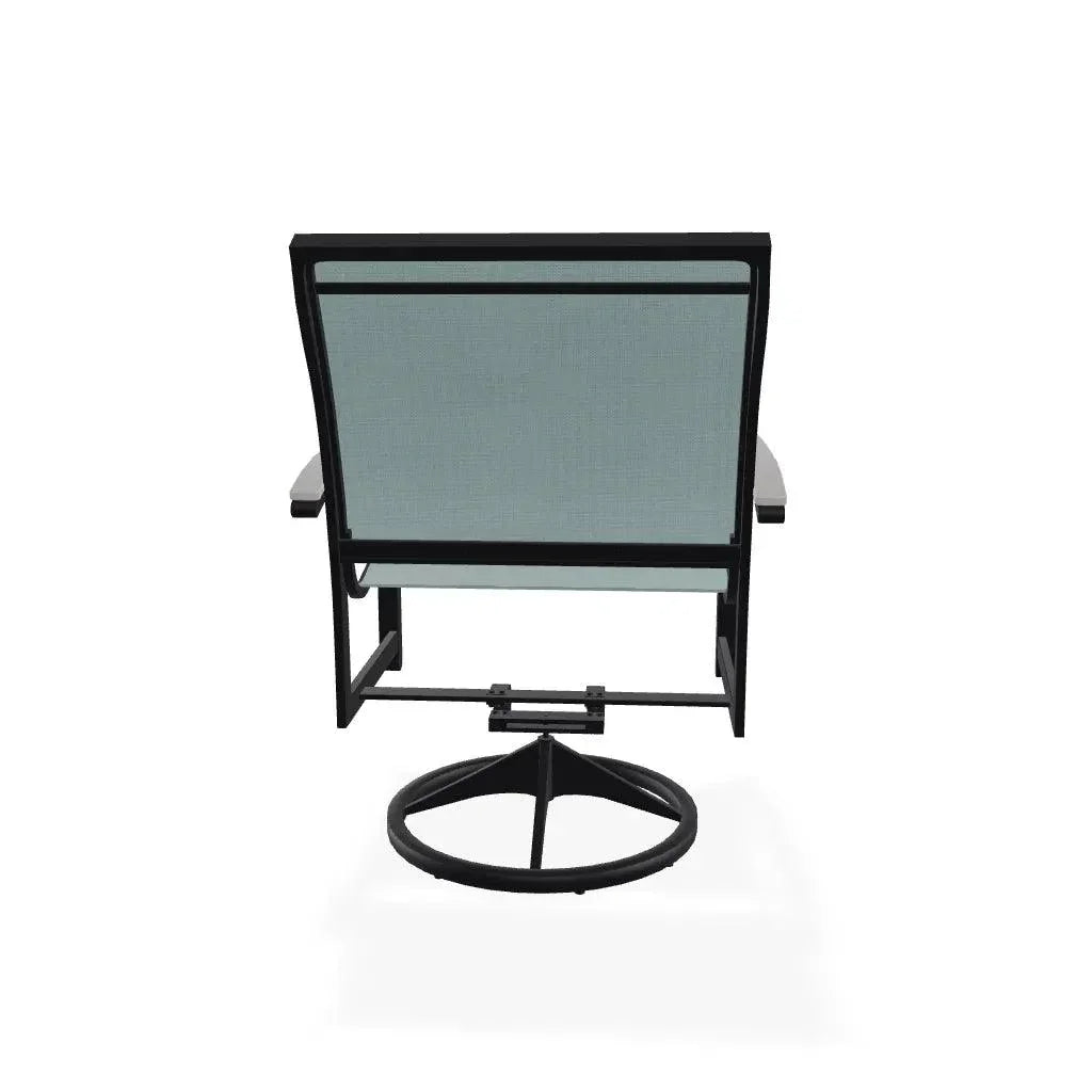 Bazza Sling Swivel Rocker MGP Arm Accents - LOOMLAN - Telescope - Outdoor Accent Chairs