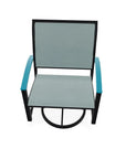 Bazza Sling Swivel Rocker MGP Arm Accents - LOOMLAN - Telescope - Outdoor Accent Chairs