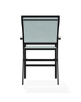 Bazza Stacking Balcony Height MGP Armed Cafe Chair - LOOMLAN - Telescope - Outdoor Accent Chairs