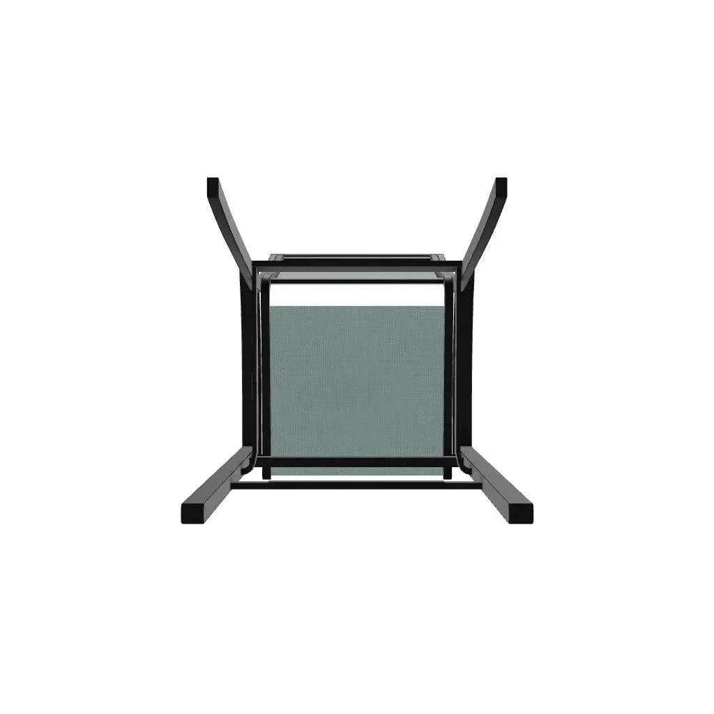 Bazza Stacking Bar Height MGP Armed Cafe Chair - LOOMLAN - Telescope - Outdoor Bar Stools