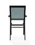 Bazza Stacking Bar Height MGP Armed Cafe Chair - LOOMLAN - Telescope - Outdoor Bar Stools
