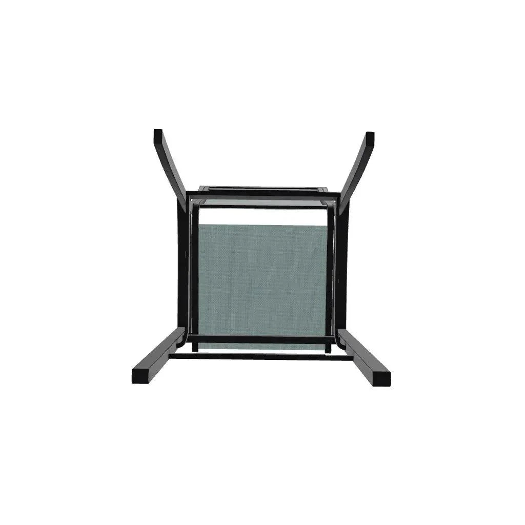 Bazza Stacking Bar Height MGP Armed Cafe Chair - LOOMLAN - Telescope - Outdoor Bar Stools