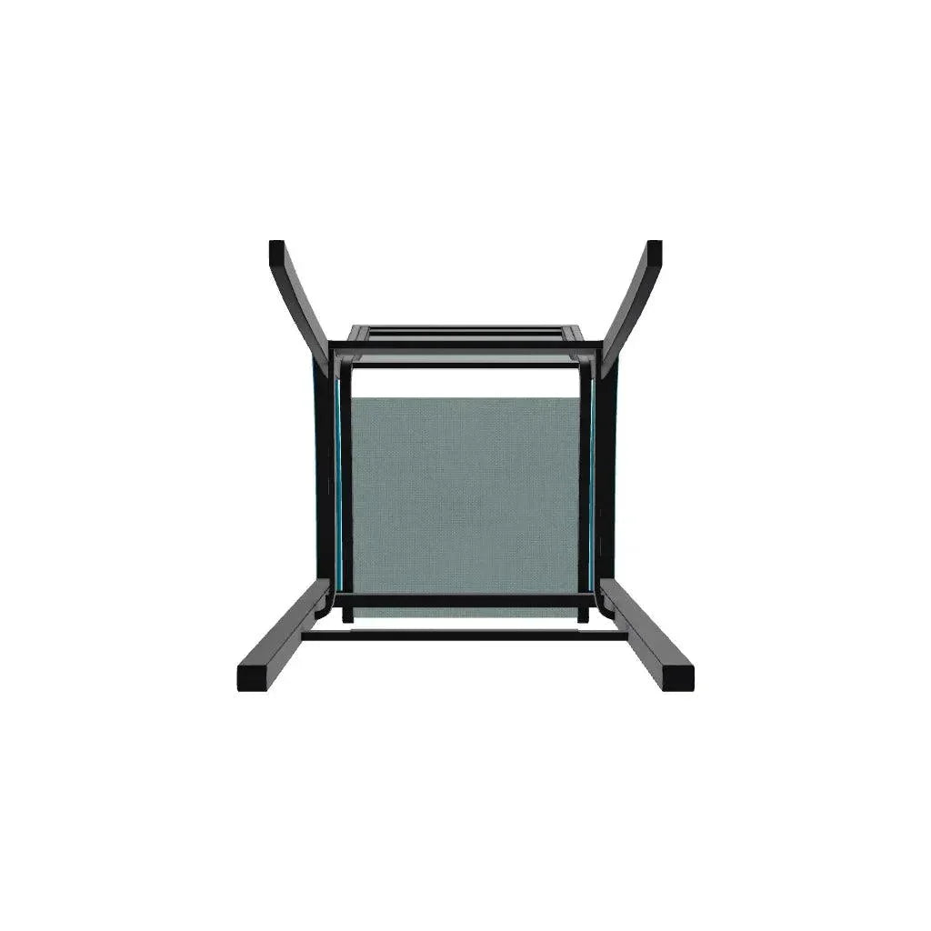 Bazza Stacking Bar Height MGP Armed Cafe Chair - LOOMLAN - Telescope - Outdoor Bar Stools