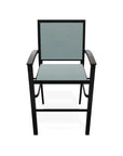 Bazza Stacking Bar Height MGP Armed Cafe Chair - LOOMLAN - Telescope - Outdoor Bar Stools