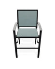 Bazza Stacking Bar Height MGP Armed Cafe Chair - LOOMLAN - Telescope - Outdoor Bar Stools