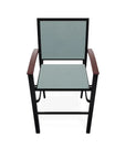 Bazza Stacking Bar Height MGP Armed Cafe Chair - LOOMLAN - Telescope - Outdoor Bar Stools