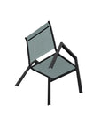 Bazza Stacking Bistro Chair MGP Arm Accents - LOOMLAN - Telescope - Outdoor Accent Chairs