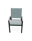 Bazza Stacking Bistro Chair MGP Arm Accents - LOOMLAN - Telescope - Outdoor Accent Chairs