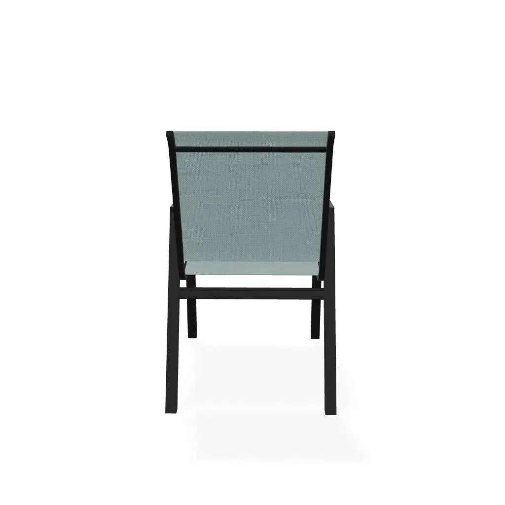 Bazza Stacking Bistro Chair MGP Arm Accents - LOOMLAN - Telescope - Outdoor Accent Chairs