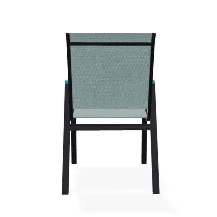 Bazza Stacking Bistro Chair MGP Arm Accents - LOOMLAN - Telescope - Outdoor Accent Chairs