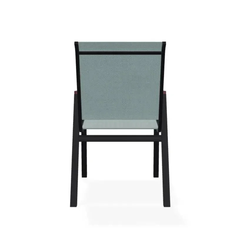 Bazza Stacking Bistro Chair MGP Arm Accents - LOOMLAN - Telescope - Outdoor Accent Chairs
