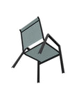 Bazza Stacking Bistro Chair MGP Arm Accents - LOOMLAN - Telescope - Outdoor Accent Chairs