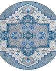 LOOMLAN Rugs Bellaya Blue Washable Indoor-Outdoor Rug