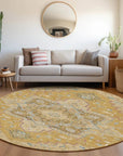 LOOMLAN Rugs Bellaya Gold Washable Indoor-Outdoor Rug