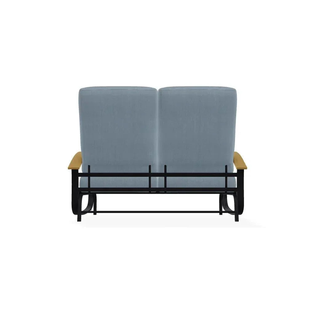 Belle Isle Cushion 2 - Seat Glider Polymer Arms - LOOMLAN - Telescope - Outdoor Sofas &amp; Loveseats