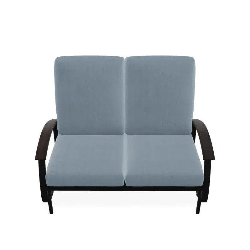 Belle Isle Cushion 2 - Seat Glider Polymer Arms - LOOMLAN - Telescope - Outdoor Sofas &amp; Loveseats