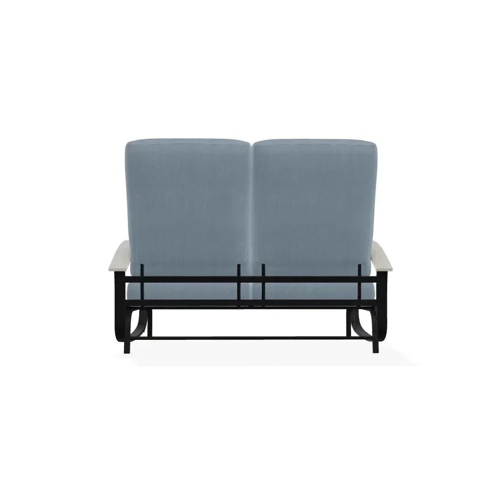 Belle Isle Cushion 2 - Seat Glider Polymer Arms - LOOMLAN - Telescope - Outdoor Sofas &amp; Loveseats