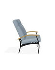 Belle Isle Cushion Supreme Height Polymer Arm Chair - LOOMLAN - Telescope - Outdoor Accent Chairs