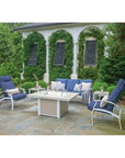 Belle Isle Cushion Supreme Height Polymer Arm Chair - LOOMLAN - Telescope - Outdoor Accent Chairs