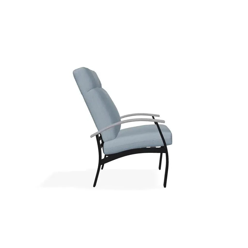 Belle Isle Cushion Supreme Height Polymer Arm Chair - LOOMLAN - Telescope - Outdoor Accent Chairs