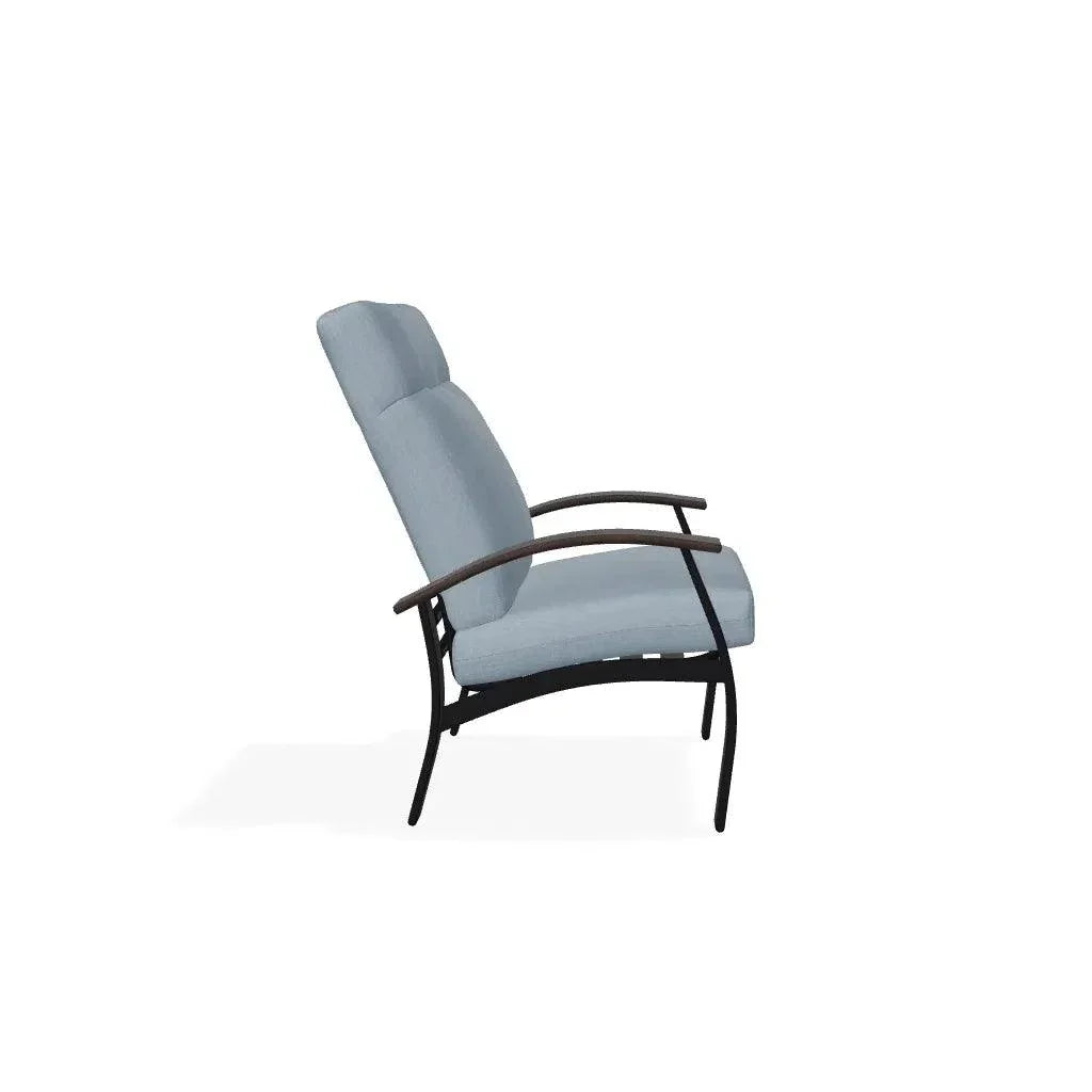 Belle Isle Cushion Supreme Height Polymer Arm Chair - LOOMLAN - Telescope - Outdoor Accent Chairs