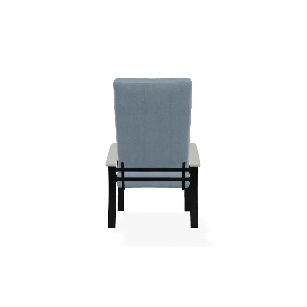 Belle Isle Cushion Supreme Height Polymer Arm Chair - LOOMLAN - Telescope - Outdoor Accent Chairs