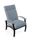 Belle Isle Cushion Supreme Height Polymer Arm Chair - LOOMLAN - Telescope - Outdoor Accent Chairs