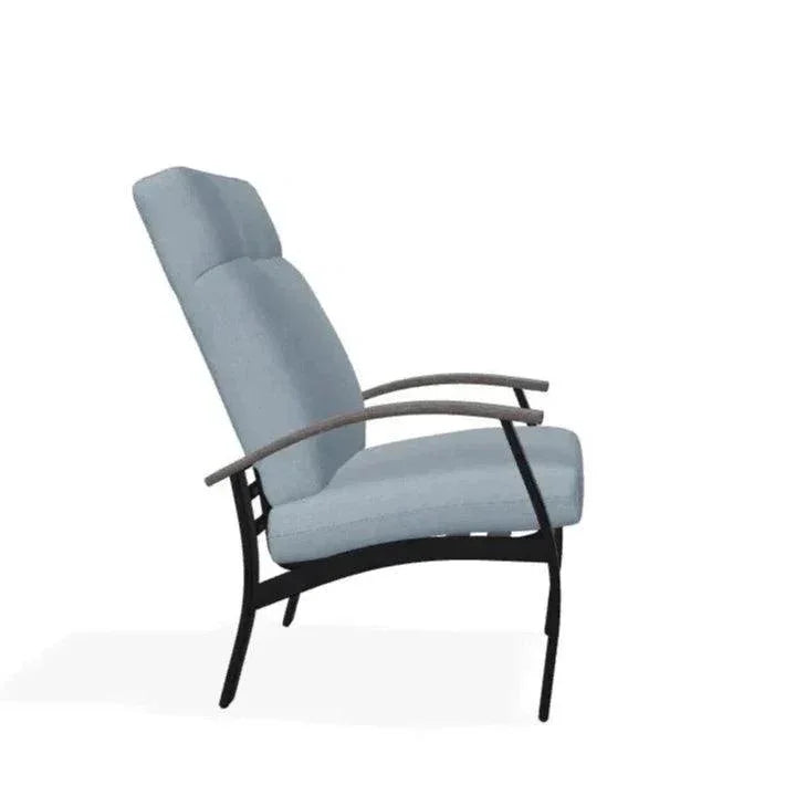 Belle Isle Cushion Supreme Height Polymer Arm Chair - LOOMLAN - Telescope - Outdoor Accent Chairs