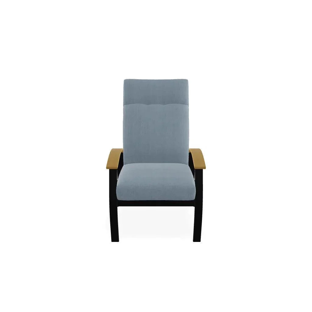 Belle Isle Cushion Supreme Height Polymer Arm Chair - LOOMLAN - Telescope - Outdoor Accent Chairs