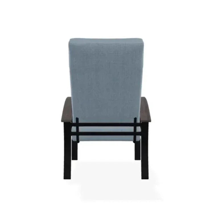 Belle Isle Cushion Supreme Height Polymer Arm Chair - LOOMLAN - Telescope - Outdoor Accent Chairs