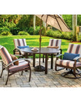 Belle Isle Cushion Supreme Height Polymer Arm Chair - LOOMLAN - Telescope - Outdoor Accent Chairs