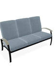 Belle Isle Cushion Three - Seat Sofa MGP Arms - LOOMLAN - Telescope - Outdoor Sofas & Loveseats