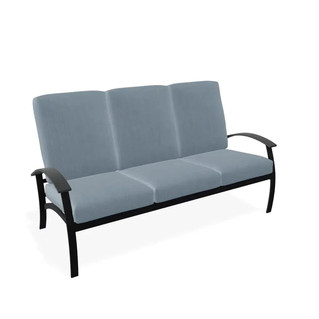 Belle Isle Cushion Three - Seat Sofa MGP Arms - LOOMLAN - Telescope - Outdoor Sofas &amp; Loveseats