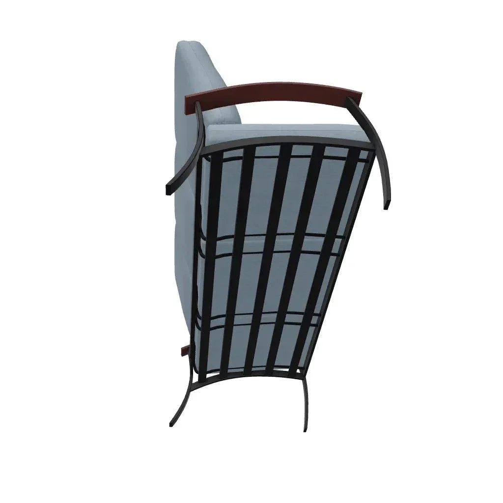 Belle Isle Cushion Three - Seat Sofa MGP Arms - LOOMLAN - Telescope - Outdoor Sofas &amp; Loveseats