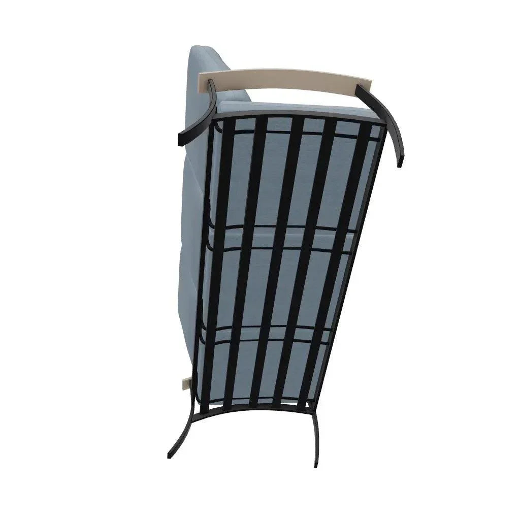 Belle Isle Cushion Three - Seat Sofa MGP Arms - LOOMLAN - Telescope - Outdoor Sofas &amp; Loveseats