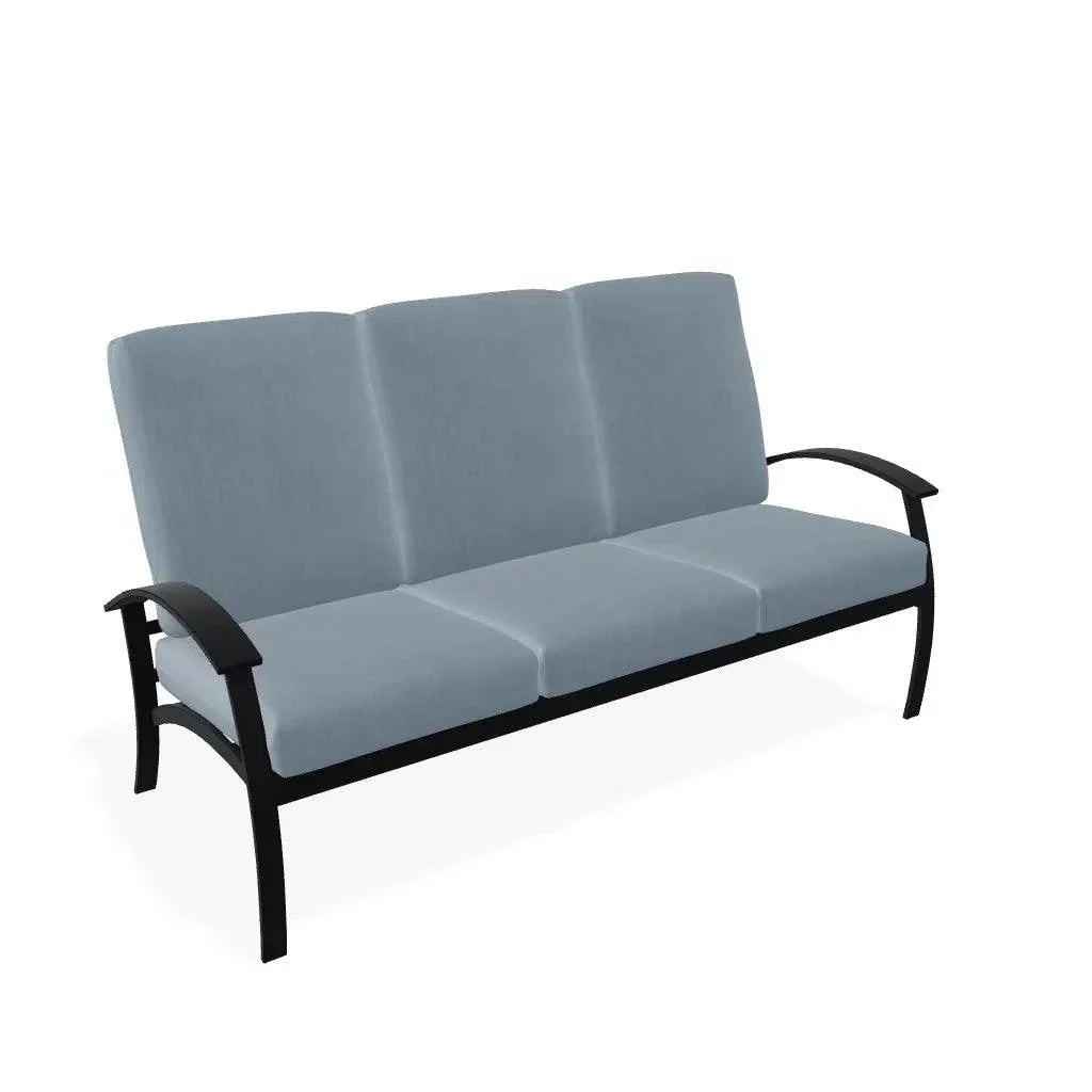 Belle Isle Cushion Three - Seat Sofa MGP Arms - LOOMLAN - Telescope - Outdoor Sofas &amp; Loveseats