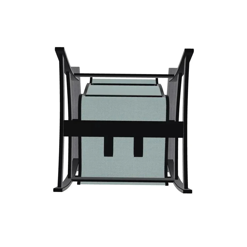 Belle Isle Hidden Motion MGP Armed Chat Chair - LOOMLAN - Telescope - Outdoor Accent Chairs