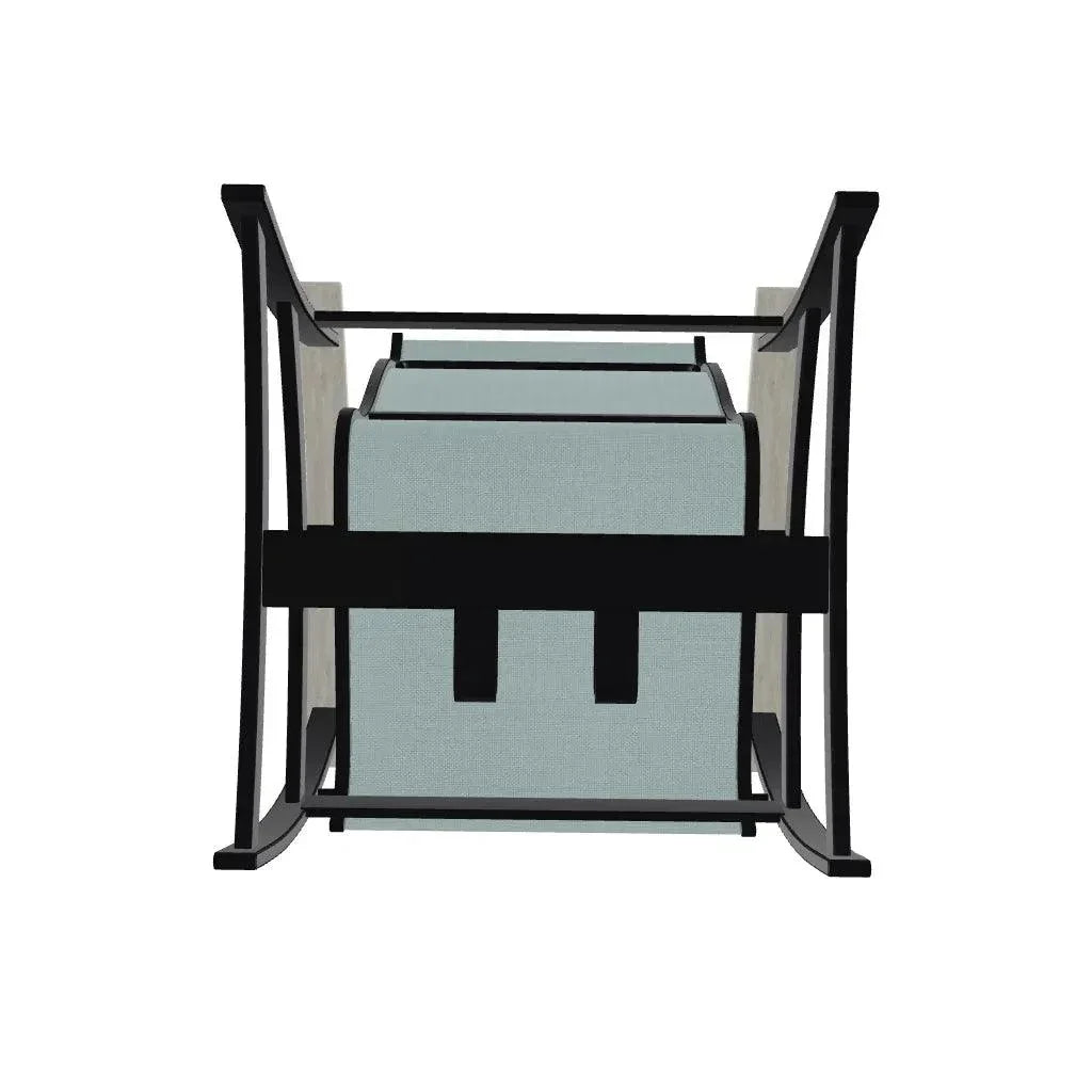 Belle Isle Hidden Motion MGP Armed Chat Chair - LOOMLAN - Telescope - Outdoor Accent Chairs