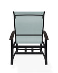 Belle Isle Hidden Motion MGP Armed Chat Chair - LOOMLAN - Telescope - Outdoor Accent Chairs