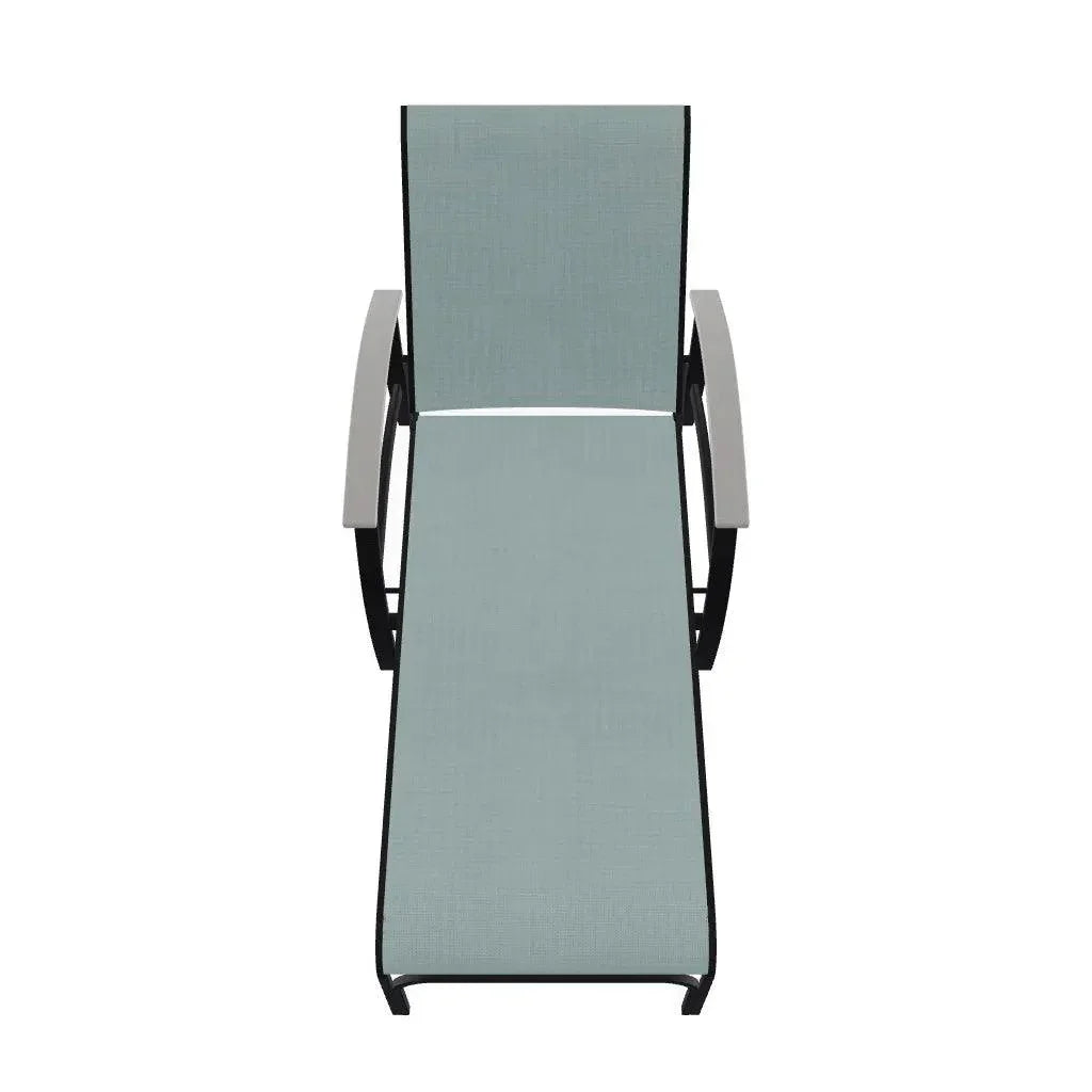 Belle Isle MGP Sling Four Position Lay - Flat Arms Chaise - LOOMLAN - Telescope - Outdoor Chaises